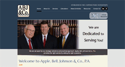 Desktop Screenshot of abjcpa.com